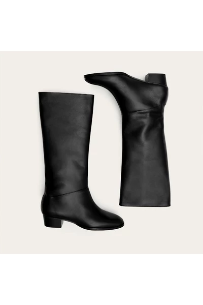 Balagan Laarzen High Boots Black 4 Balagan Laarzen High Boots Black - Afbeelding 2