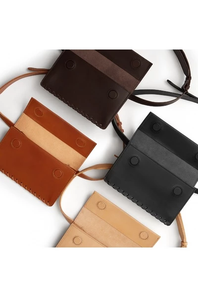 Balagan Schoudertassen Cross Body Bags Brown 4 Balagan Schoudertassen Cross Body Bags Brown - Afbeelding 2