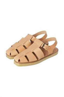 Balagan Sandalen Flat Sandals Beige -Balagan Winkel 299a47c74061c0cfe7aba058e63a0567