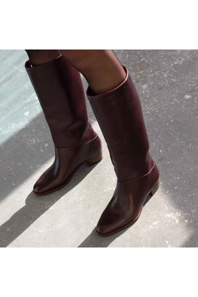 Balagan Laarzen High Boots Brown 5 Balagan Laarzen High Boots Brown - Afbeelding 3