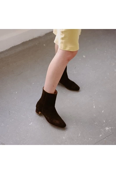 Balagan Enkellaarsjes Ankle Boots Brown 4 Balagan Enkellaarsjes Ankle Boots Brown - Afbeelding 2