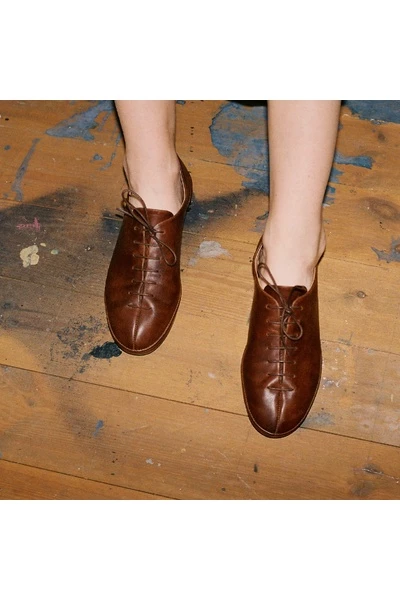 Balagan Veterschoenen Shoes Brown 4 Balagan Veterschoenen Shoes Brown - Afbeelding 2