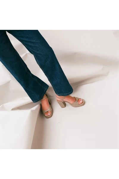 Balagan Sandalen High Heel Sandals Gray 4 Balagan Sandalen High Heel Sandals Gray - Afbeelding 2