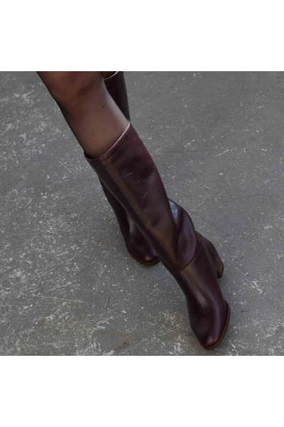 Balagan Laarzen High Boots Brown 3 Balagan Laarzen High Boots Brown