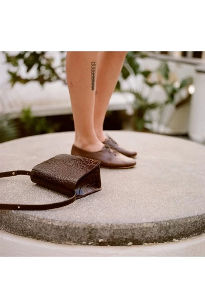 Balagan Schoudertassen Pitzi Purse Brown 6 Balagan Schoudertassen Pitzi Purse Brown - Afbeelding 4