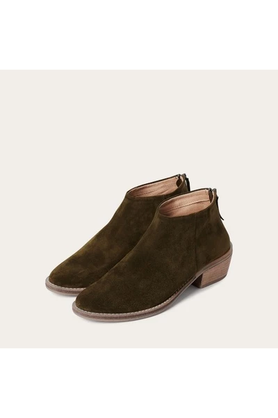 Balagan Enkellaarsjes Lea Boots Green 5 Balagan Enkellaarsjes Lea Boots Green - Afbeelding 3