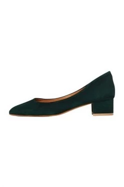 Balagan Almond Low-heeled Pumps Green -Balagan Winkel 6ebbabf450fdf2c952bfebf36c9bd487