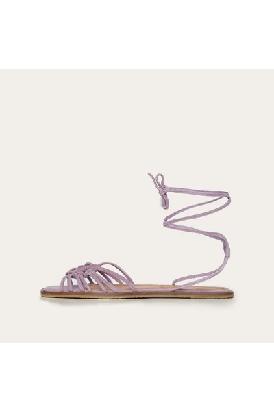 Balagan Sandalen Flat Sandals Purple 4 Balagan Sandalen Flat Sandals Purple - Afbeelding 2