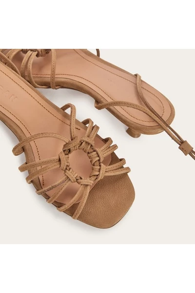 Balagan Sandalen High Heel Sandals Beige 3 Balagan Sandalen High Heel Sandals Beige