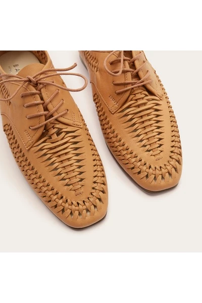 Balagan Veterschoenen Laced Shoes Beige 4 Balagan Veterschoenen Laced Shoes Beige - Afbeelding 2