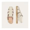 Balagan Sandalen Flat Sandals White 1 Balagan Sandalen Flat Sandals White -Balagan Winkel 9126895fc12ad6863162d3d56c5e1ddb