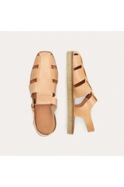 Balagan Sandalen Flat Sandals Beige -Balagan Winkel b8c0c46b8ed72ae8b47b8116ecd13574