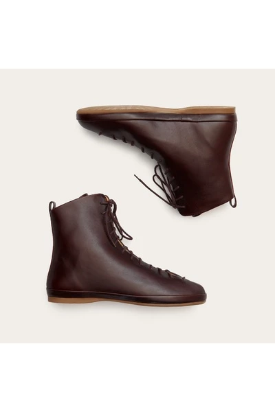 Balagan Enkellaarsjes Boots Red 3 Balagan Enkellaarsjes Boots Red