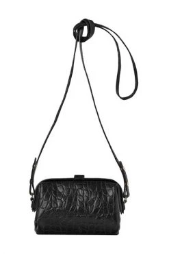 Balagan Schoudertassen Rofe S Bag Crocodile Pattern Black -Balagan Winkel c73c691a693ea8be788caf60730d489c