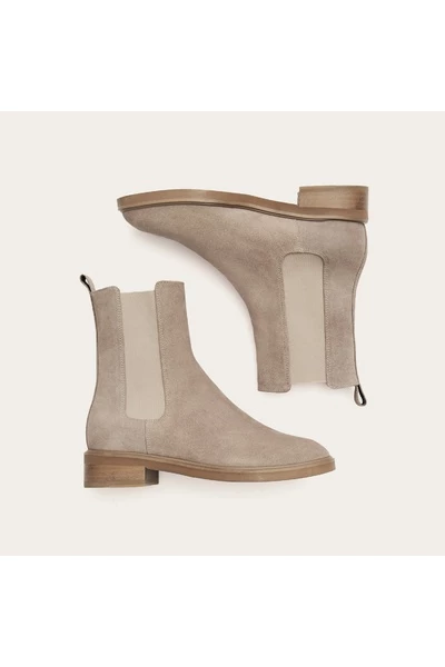 Balagan Chelseaboots Chelsea Boots Beige 6 Balagan Chelseaboots Chelsea Boots Beige - Afbeelding 4
