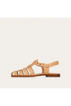 Balagan Sandalen Flat Sandals Beige -Balagan Winkel cfb202a54e51aa3a0dbf00796f3efbc1