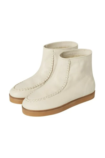Balagan Enkellaarsjes Ankle Boots White 4 Balagan Enkellaarsjes Ankle Boots White - Afbeelding 2