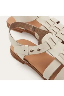 Balagan Sandalen Flat Sandals White -Balagan Winkel d0e1f9714480b9b79c57229c35b705f2