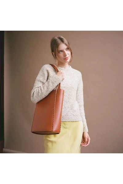 Balagan Schoudertassen Shoulder Bags Brown 7 Balagan Schoudertassen Shoulder Bags Brown - Afbeelding 5