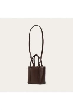 Balagan Schoudertassen Mini Sal Tote Bag Brown -Balagan Winkel d462f6509fad6dcb8e4c5030aa205e44