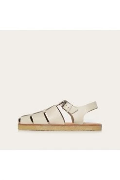 Balagan Sandalen Flat Sandals White -Balagan Winkel ea90a04e570b3e26426fcc3aeb918b11