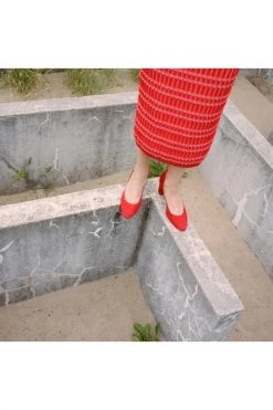 Balagan Pumps Almond Red -Balagan Winkel edb7a1004163be8d31bdd7151c7cdc71