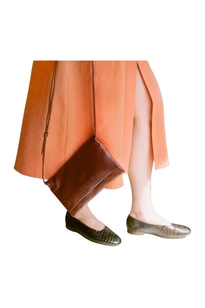 Balagan Schoudertassen Shoulder Bag Brown 5 Balagan Schoudertassen Shoulder Bag Brown - Afbeelding 3