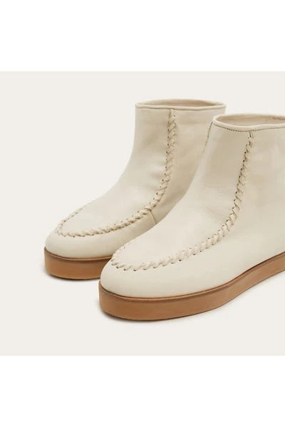 Balagan Enkellaarsjes Ankle Boots White 3 Balagan Enkellaarsjes Ankle Boots White