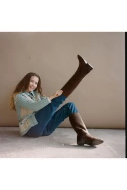 Balagan Laarzen High Boots Brown -Balagan Winkel fe33e4d5cc1c505d31a170cf60f9921e